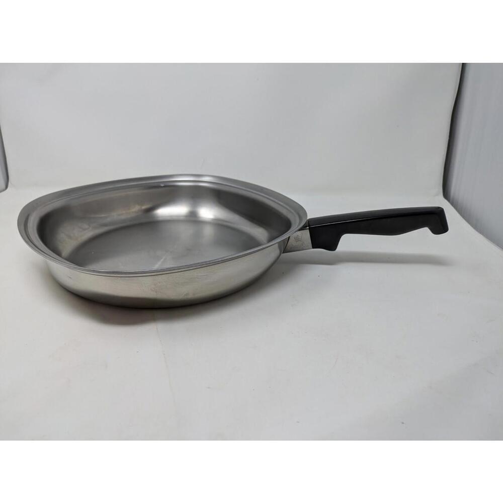 Vintage Aristo-Craft Square Skillet 12" Pan Diamond Kitchen Stainless Steel Cook